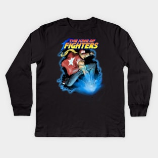 The King of Fighters: Terry Bogard Kids Long Sleeve T-Shirt